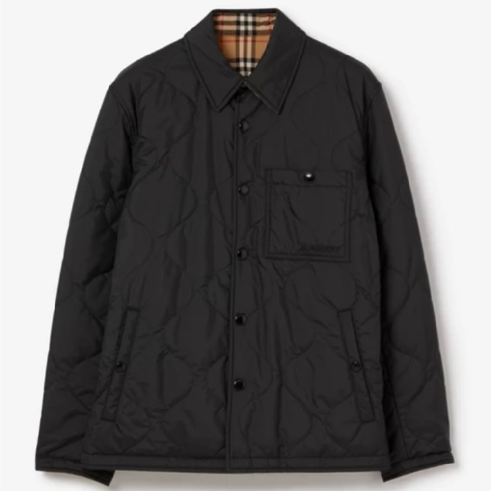Burberry Jacket!!! REAL!!! Thermoregulated Reversible Jacket in black